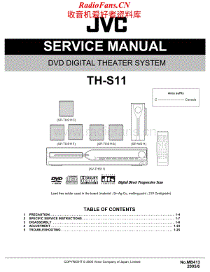 JVC-THS11-ddcs-sm维修电路原理图.pdf