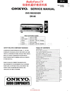 Onkyo-DR90-rec-sm维修电路原理图.pdf