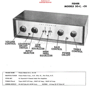 Fisher-50C-int-sm维修电路原理图.pdf