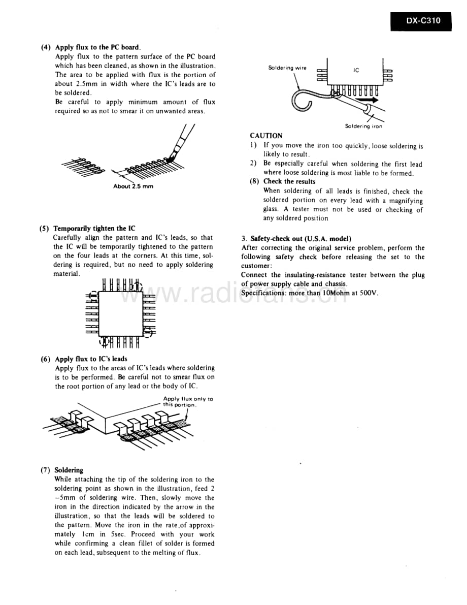 Onkyo-DXC310-cd-sm维修电路原理图.pdf_第3页