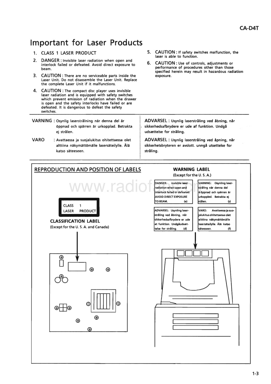 JVC-CAD4T-cs-sm维修电路原理图.pdf_第3页