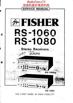 Fisher-RS1060-rec-sm维修电路原理图.pdf