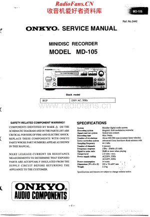 Onkyo-MD105-md-sm维修电路原理图.pdf