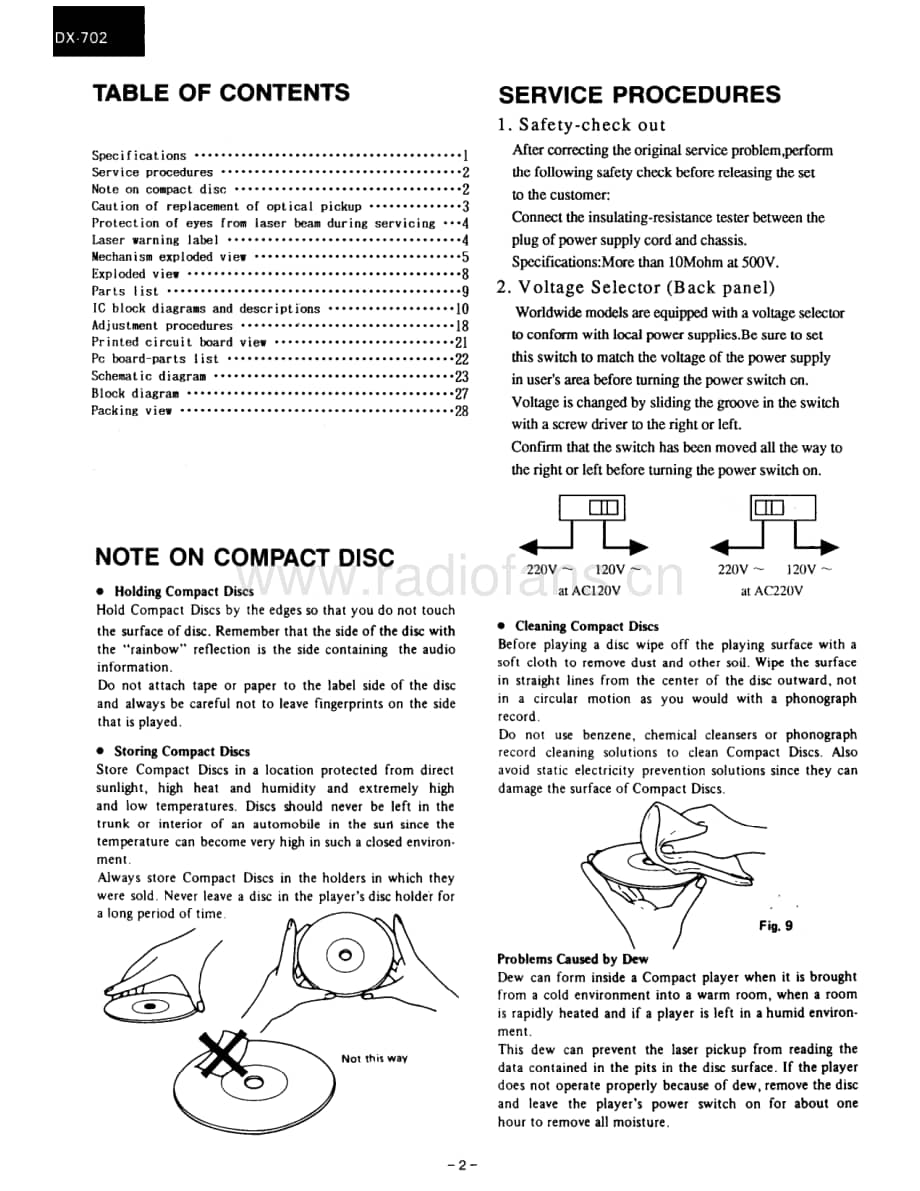 Onkyo-DX702-cd-sm维修电路原理图.pdf_第3页