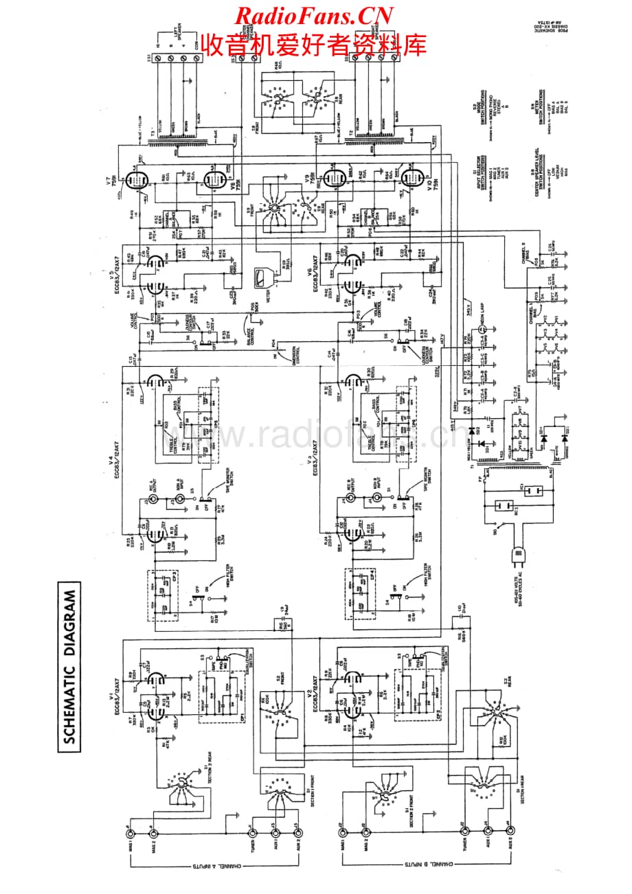 Fisher-KX200-int-sm维修电路原理图.pdf_第3页