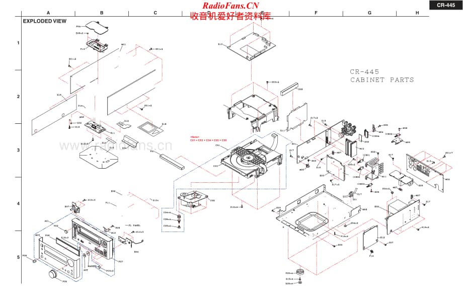 Onkyo-CR445-rec-sm维修电路原理图.pdf_第2页