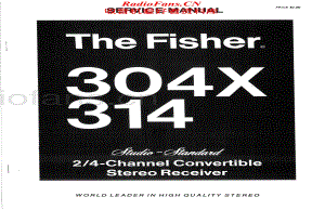 Fisher-314-rec-sm维修电路原理图.pdf