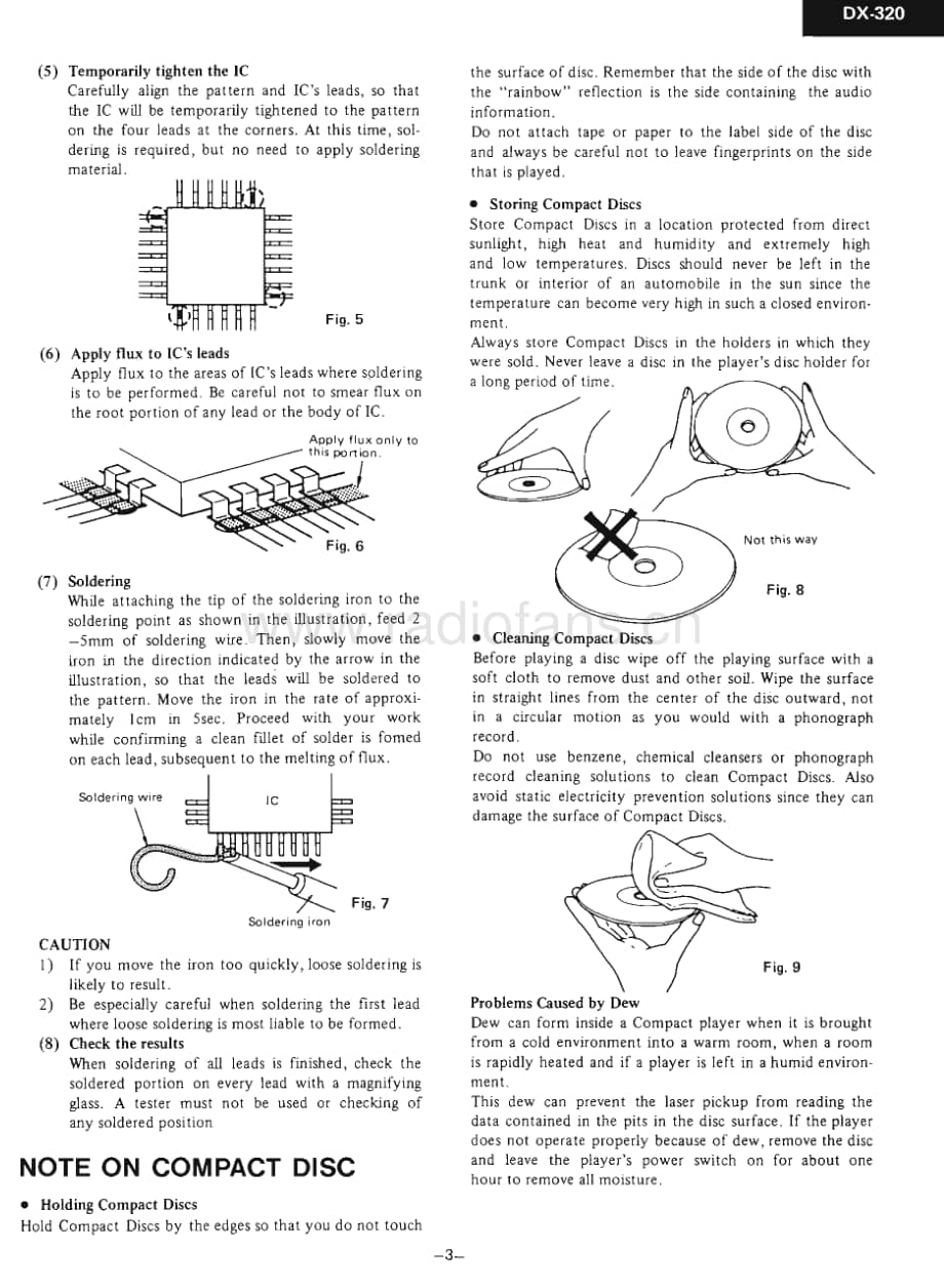 Onkyo-DX320-cd-sm维修电路原理图.pdf_第3页
