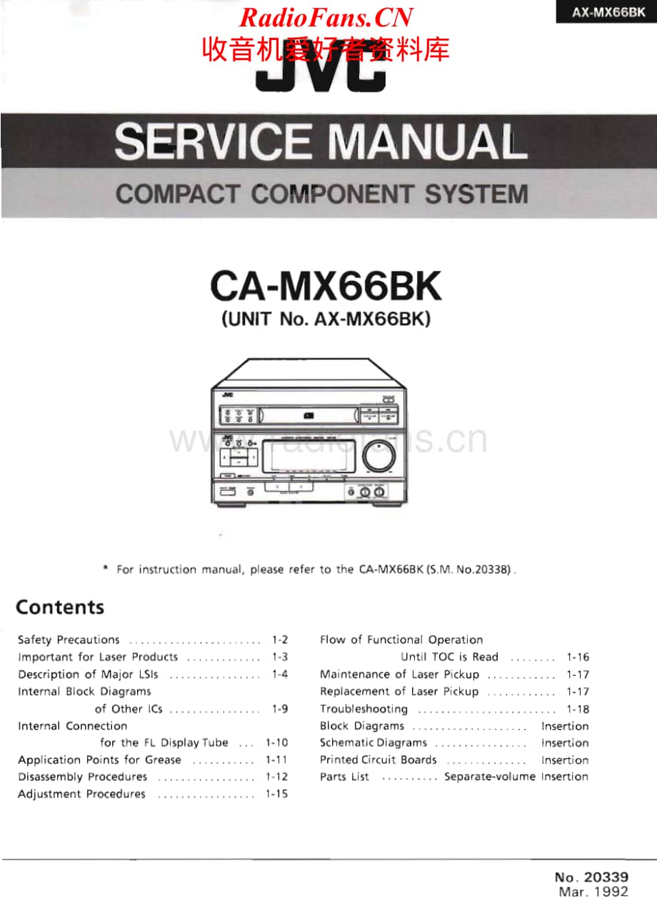 JVC-CAMX66BK-cs-sch维修电路原理图.pdf_第1页