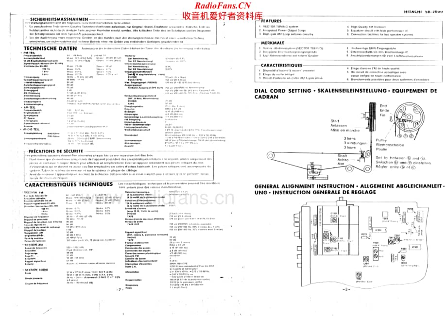 Hitachi-SR2000-rec-sm维修电路原理图.pdf_第2页