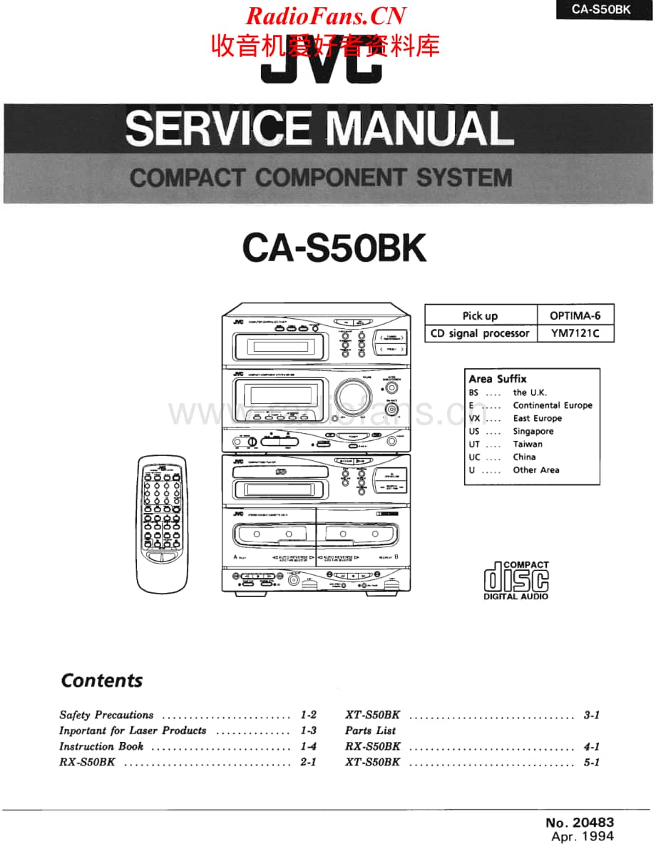 JVC-CAS50BK-cs-sm维修电路原理图.pdf_第1页