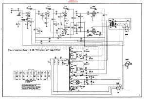 ElectroVoice-A30Circlotron-pwr-sm维修电路原理图.pdf