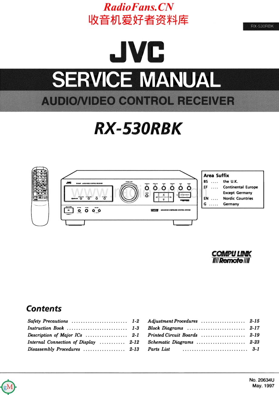 JVC-RX530RBK-avr-sm维修电路原理图.pdf_第1页