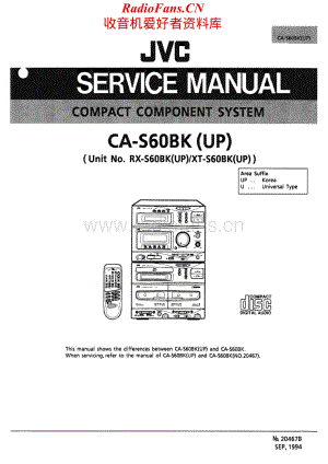 JVC-CAS60BK-cs-sm维修电路原理图.pdf