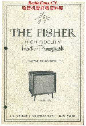 Fisher-Series202-rec-sm维修电路原理图.pdf
