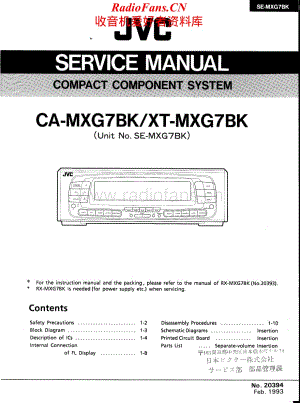 JVC-SEMXG7BK-ccs-sm维修电路原理图.pdf