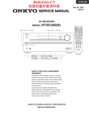 Onkyo-HTRC360-avr-sm维修电路原理图.pdf