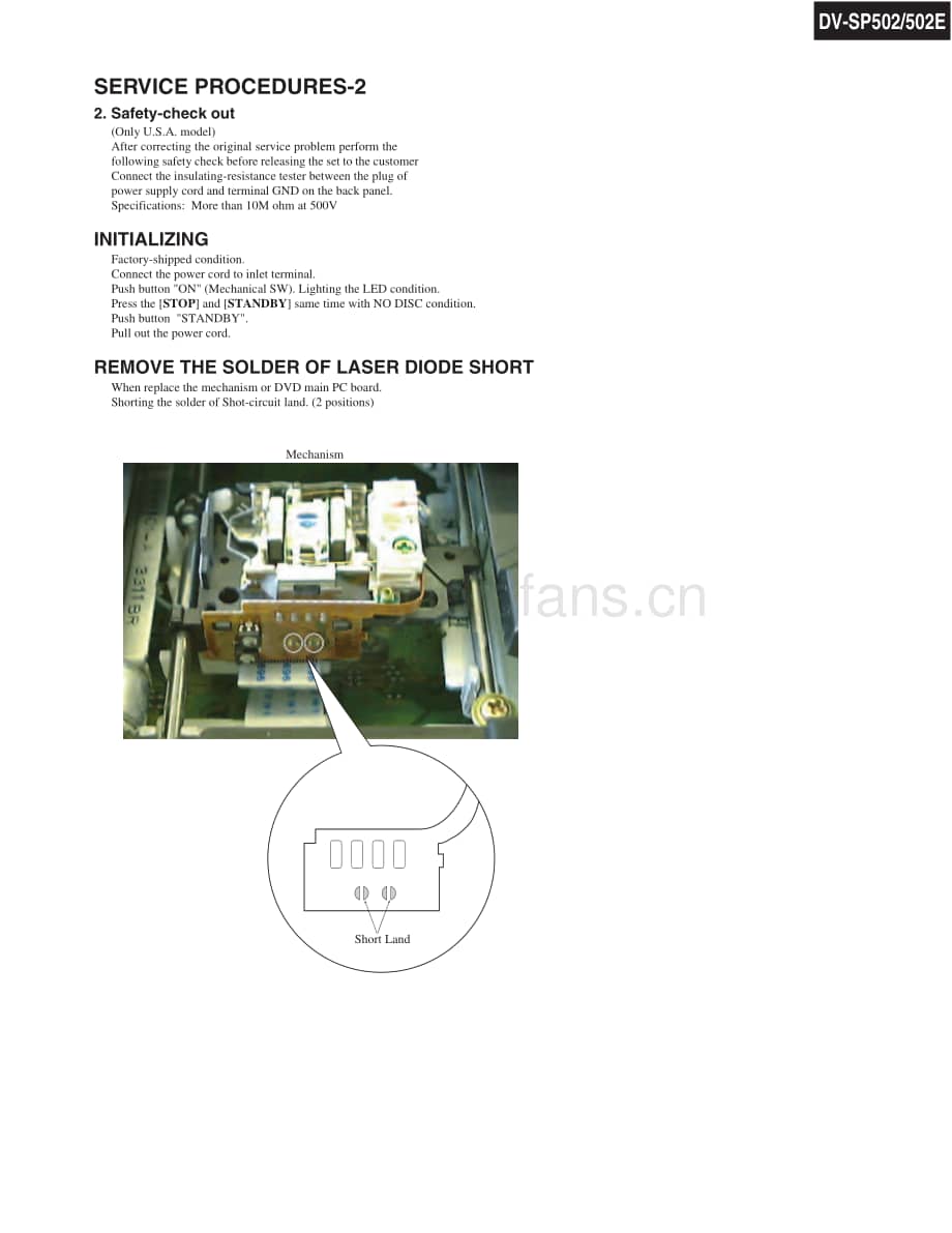 Onkyo-DVSP502-cd-sm维修电路原理图.pdf_第3页