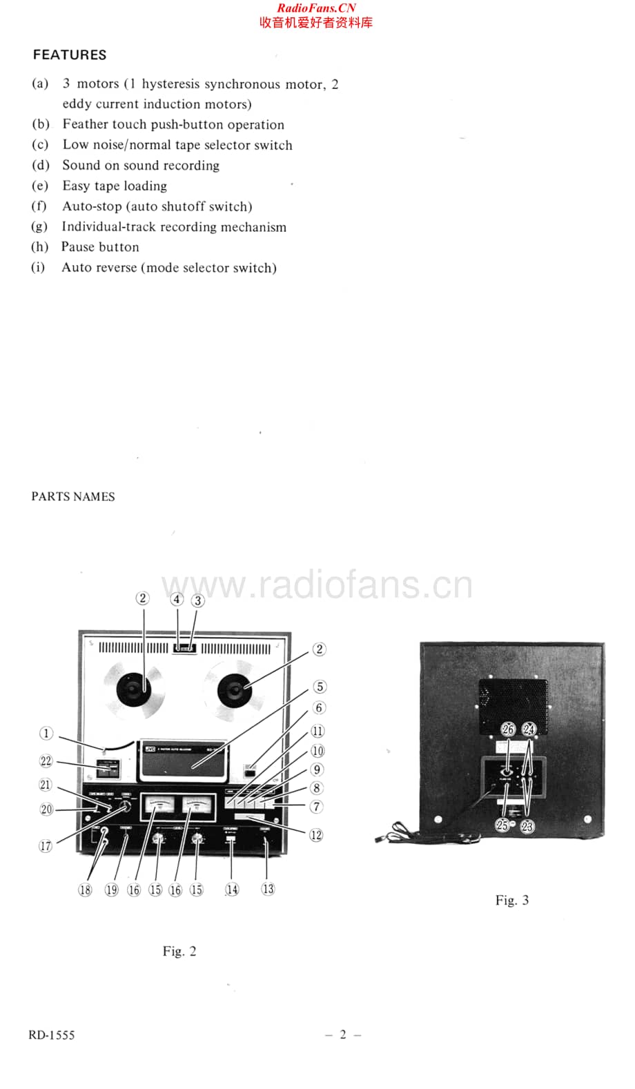 JVC-RD1555-tape-sm维修电路原理图.pdf_第2页
