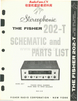 Fisher-202T-rec-sm维修电路原理图.pdf