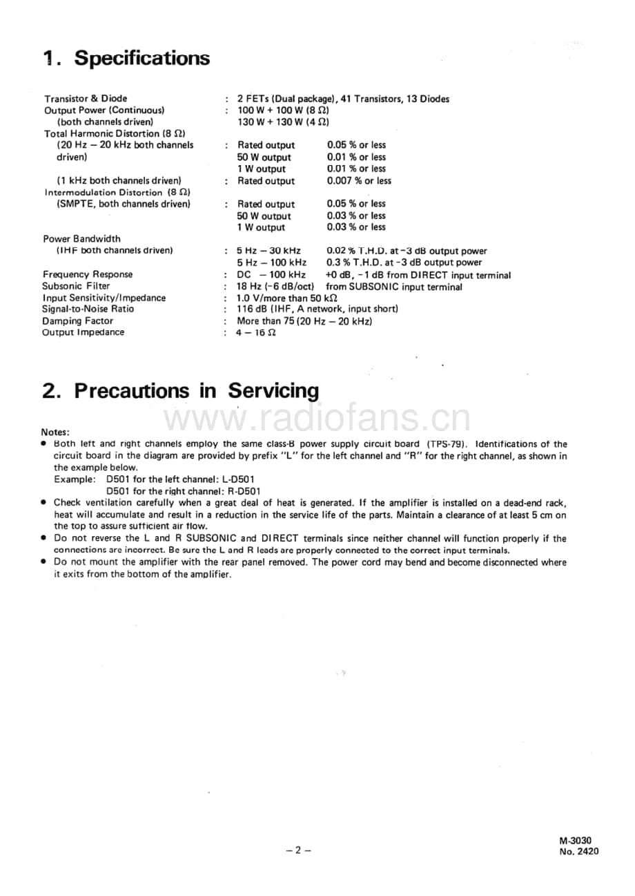 JVC-M3030-pwr-sm维修电路原理图.pdf_第3页