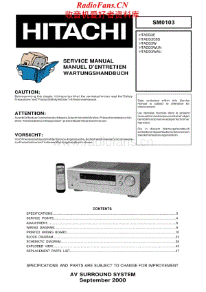 Hitachi-HTADD3WUN-avr-sm维修电路原理图.pdf