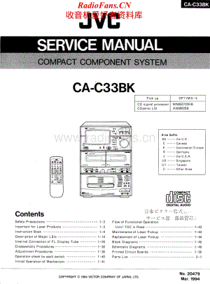JVC-CAC33BK-cs-sm维修电路原理图.pdf