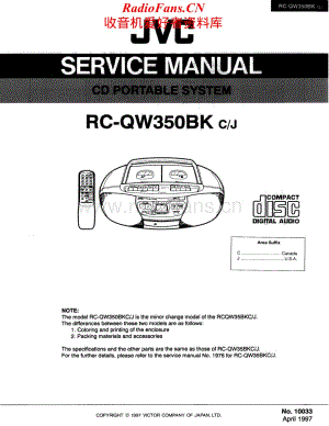 JVC-RCQW350-cs-sch维修电路原理图.pdf