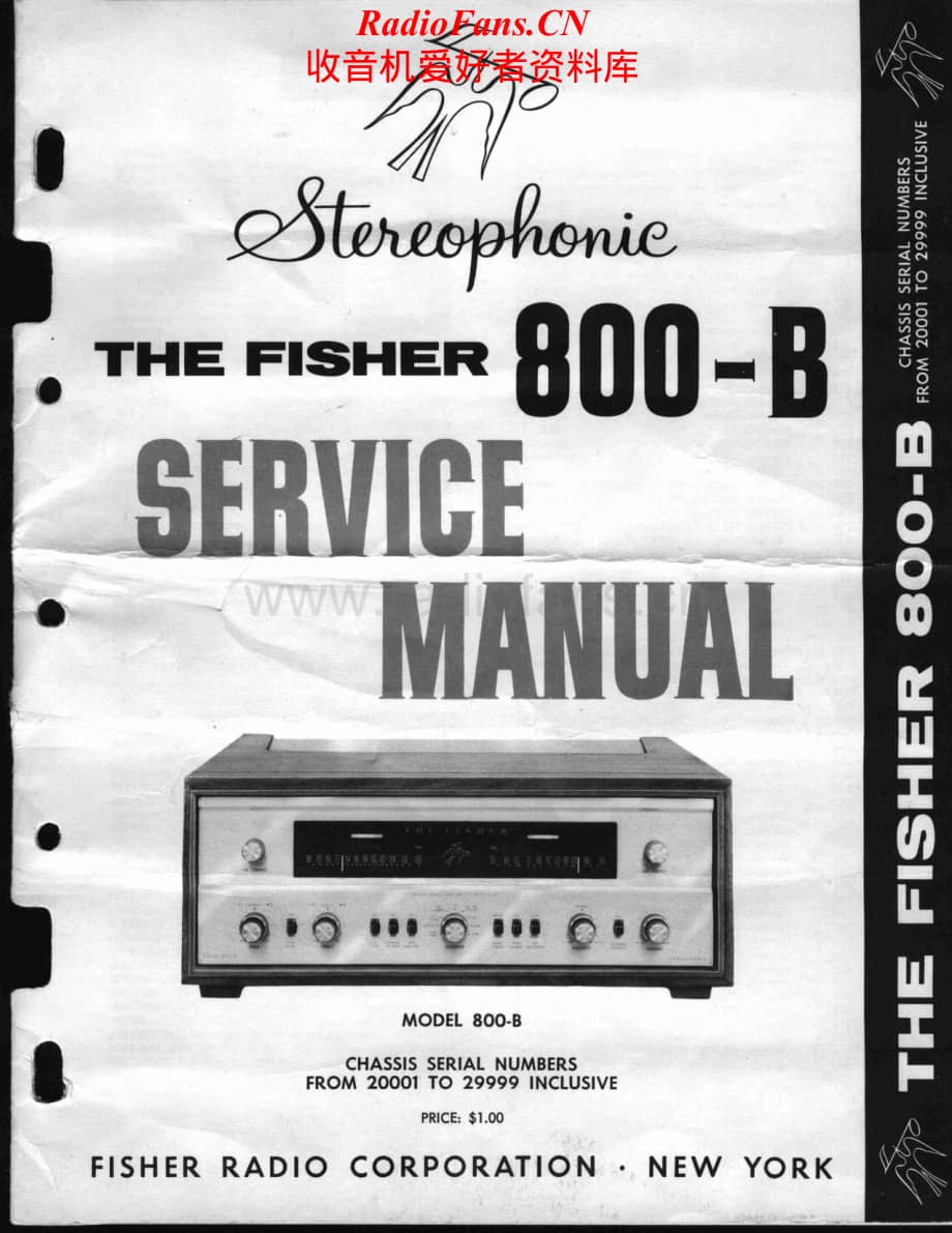 Fisher-800B-rec-sm维修电路原理图.pdf_第1页
