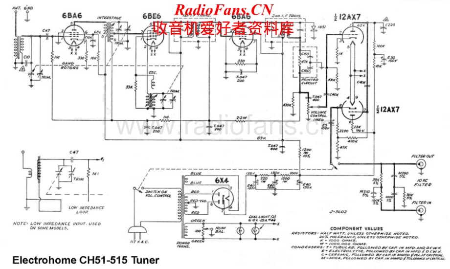 ElectroHarmonix-CH515-tun-sch维修电路原理图.pdf_第1页