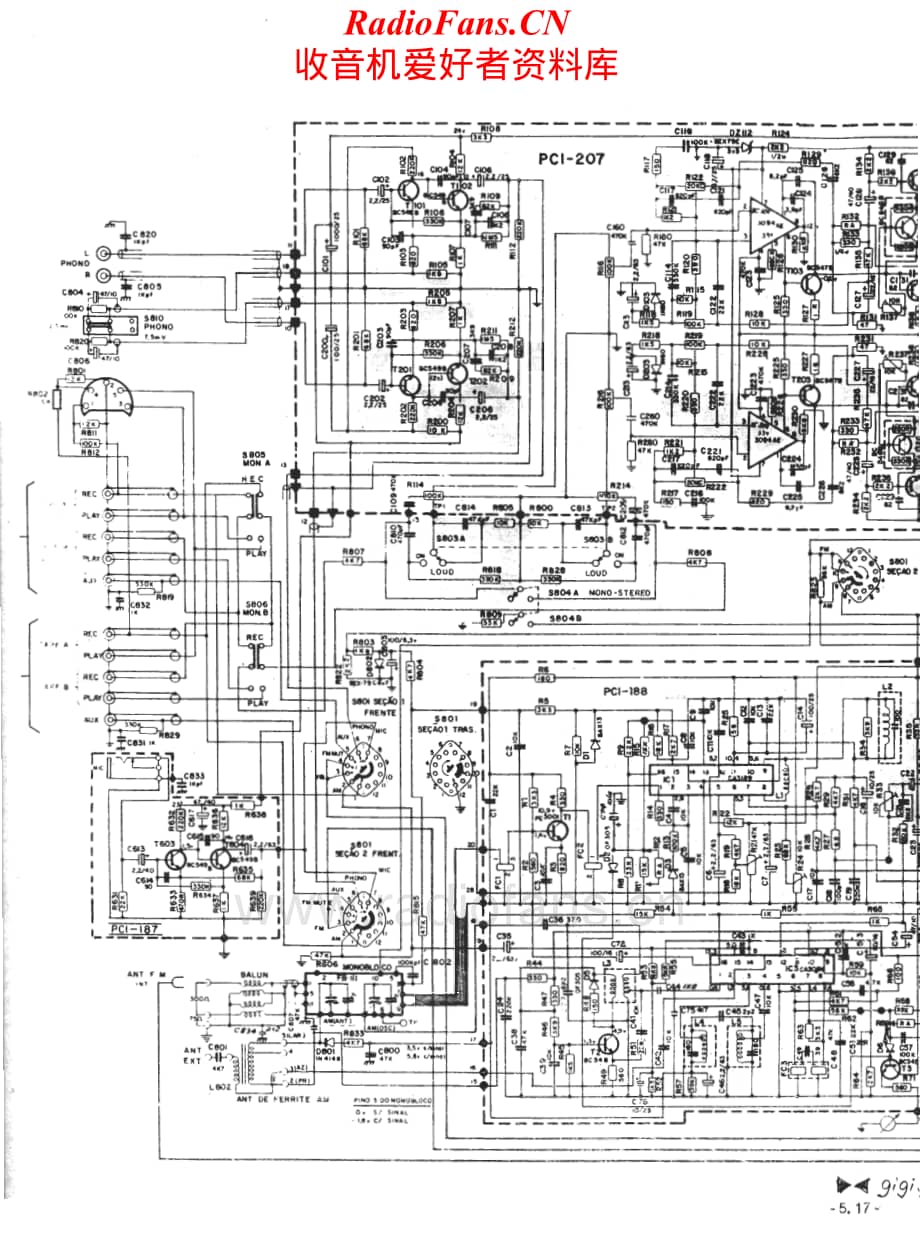 Gradiente-M1300-rec-sch维修电路原理图.pdf_第1页