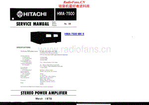 Hitachi-HMA7500-pwr-sm维修电路原理图.pdf