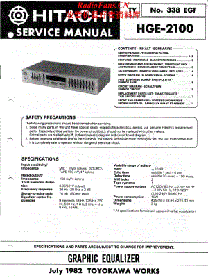 Hitachi-HGE2100-eq-sm维修电路原理图.pdf