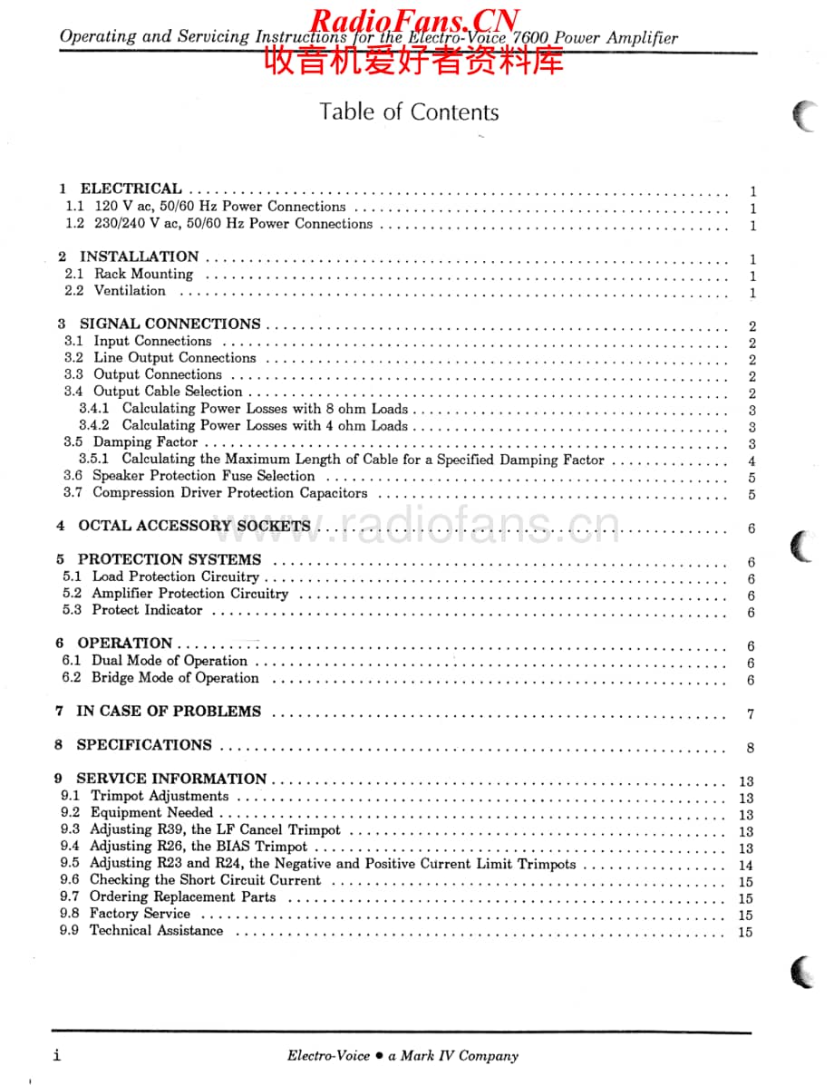ElectroVoice-7600-pwr-sm维修电路原理图.pdf_第2页