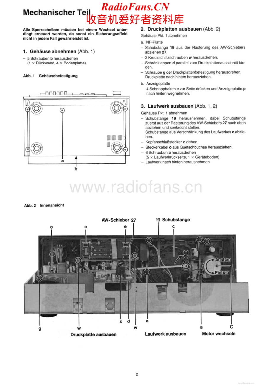 Grundig-CF400-tape-sm维修电路原理图.pdf_第2页