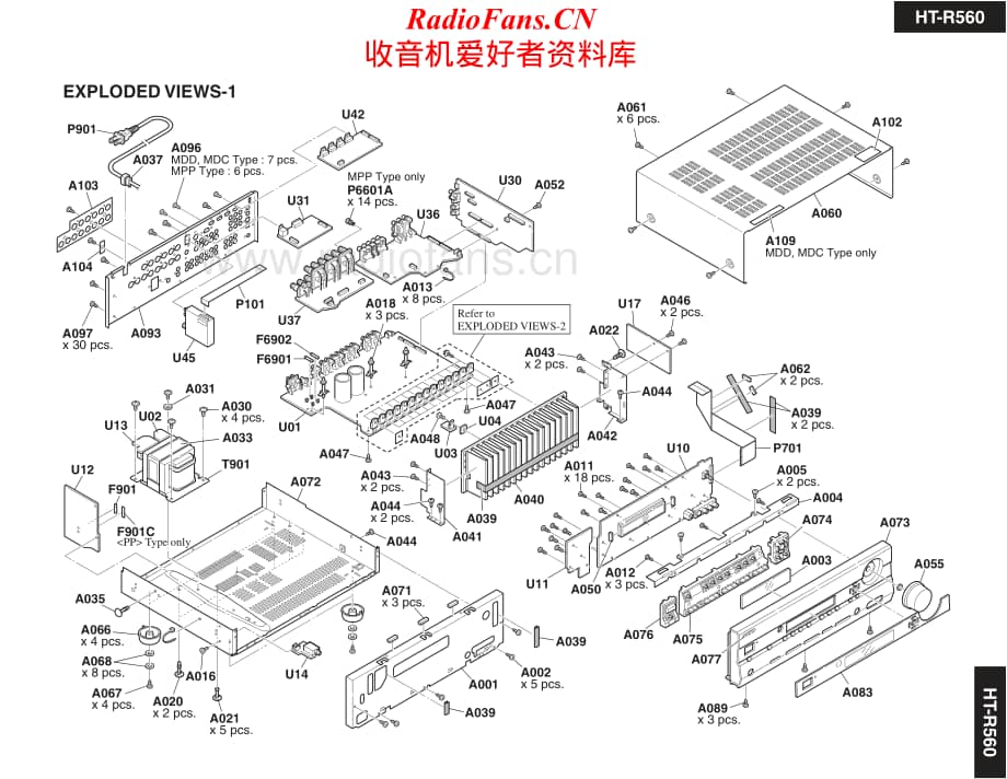 Onkyo-HTR560-avr-sm维修电路原理图.pdf_第2页