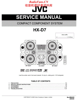 JVC-HXD7-cs-sm维修电路原理图.pdf