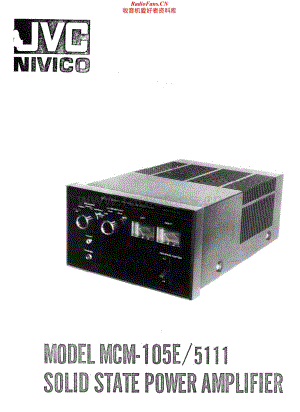 JVC-MCM105E-int-sm维修电路原理图.pdf