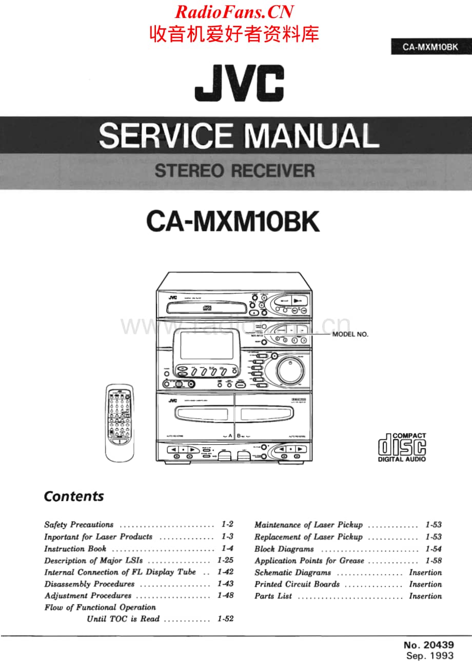 JVC-CAMXM10BK-cs-sm维修电路原理图.pdf_第1页