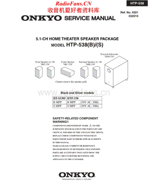 Onkyo-HTP538-ss-sm维修电路原理图.pdf