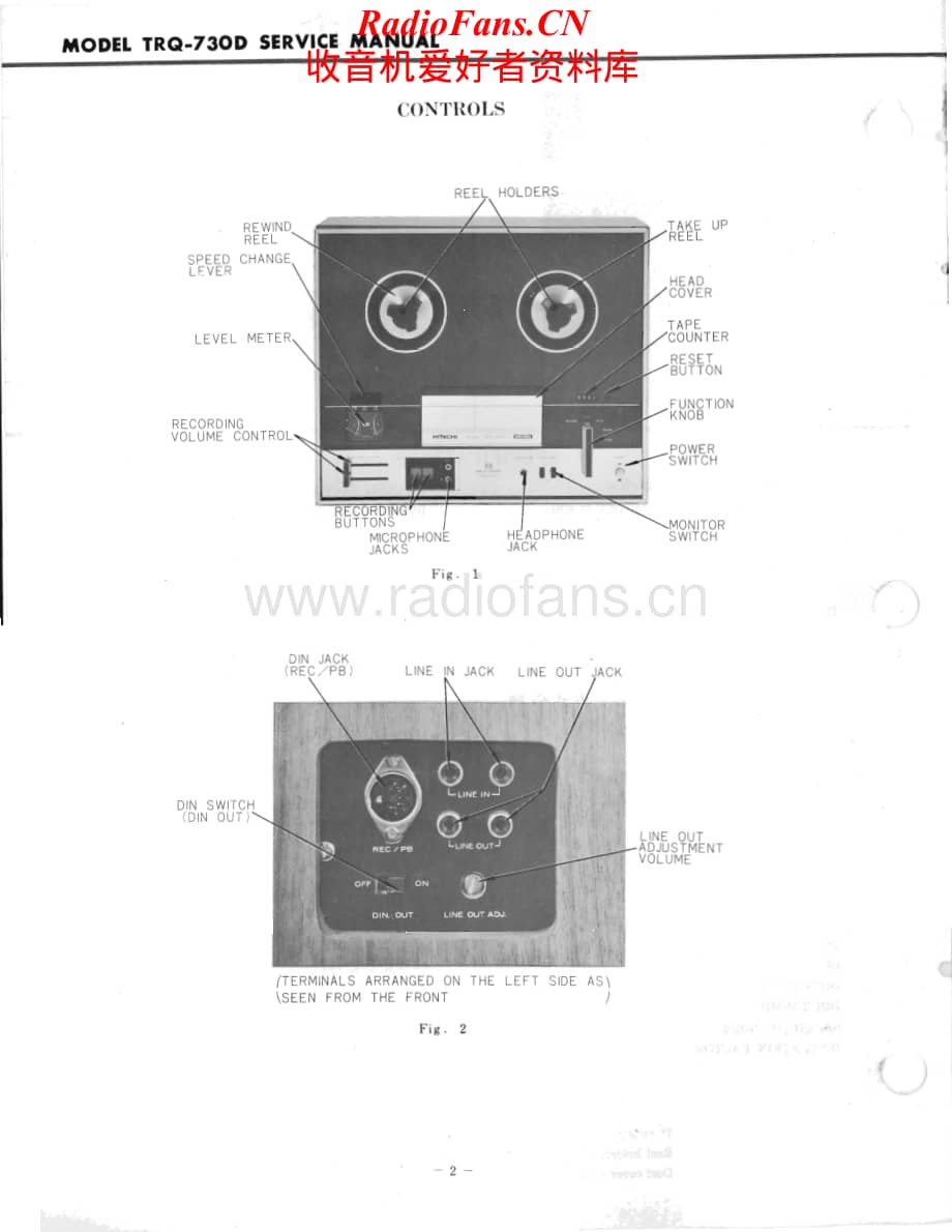 Hitachi-TRQ730D-tape-sm维修电路原理图.pdf_第2页