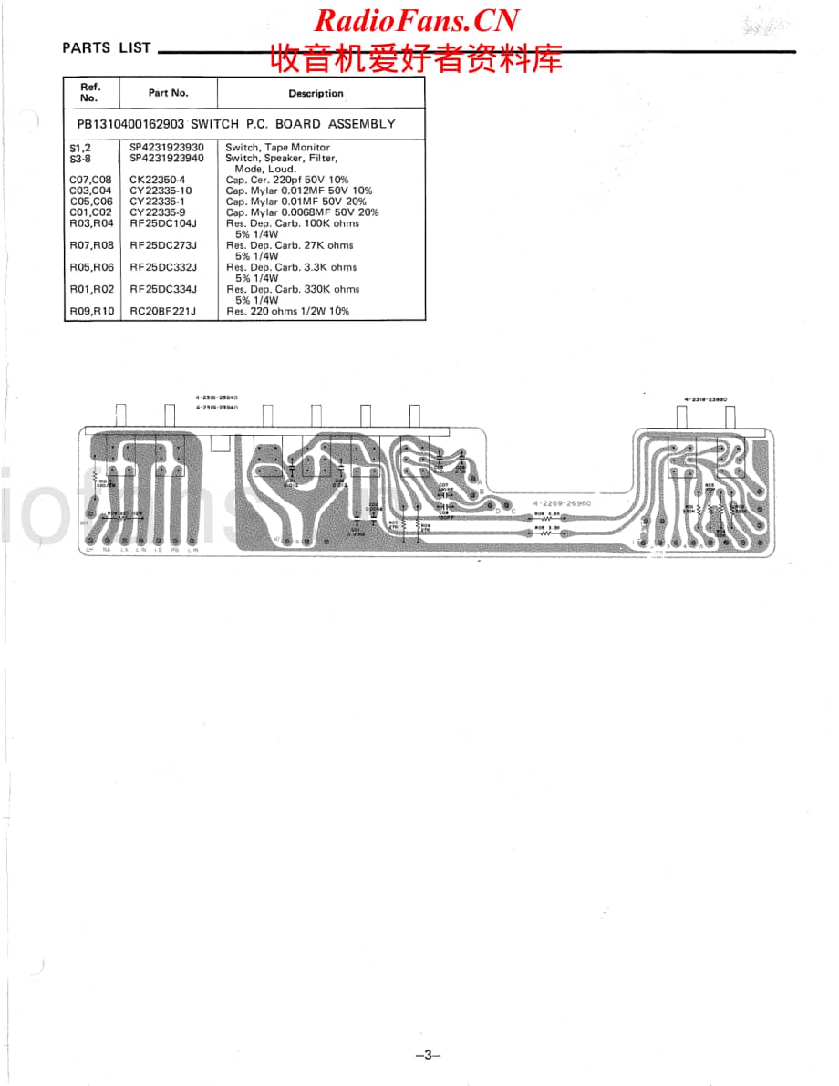 Fisher-CA2100-int-sm维修电路原理图.pdf_第3页