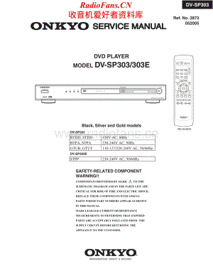 Onkyo-DVSP303-cd-sm维修电路原理图.pdf