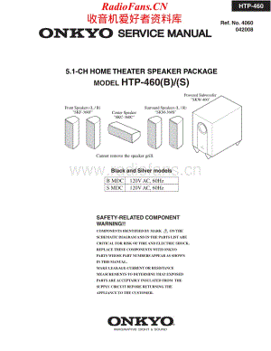 Onkyo-HTP460-ss-sm维修电路原理图.pdf