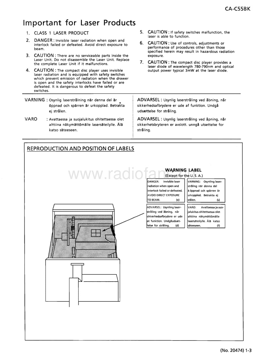 JVC-CAC55BK-cs-sm维修电路原理图.pdf_第3页