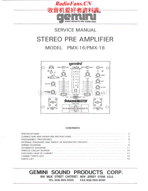 Gemini-PMX16-mix-sm维修电路原理图.pdf