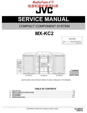JVC-MXKC2-cs-sm维修电路原理图.pdf