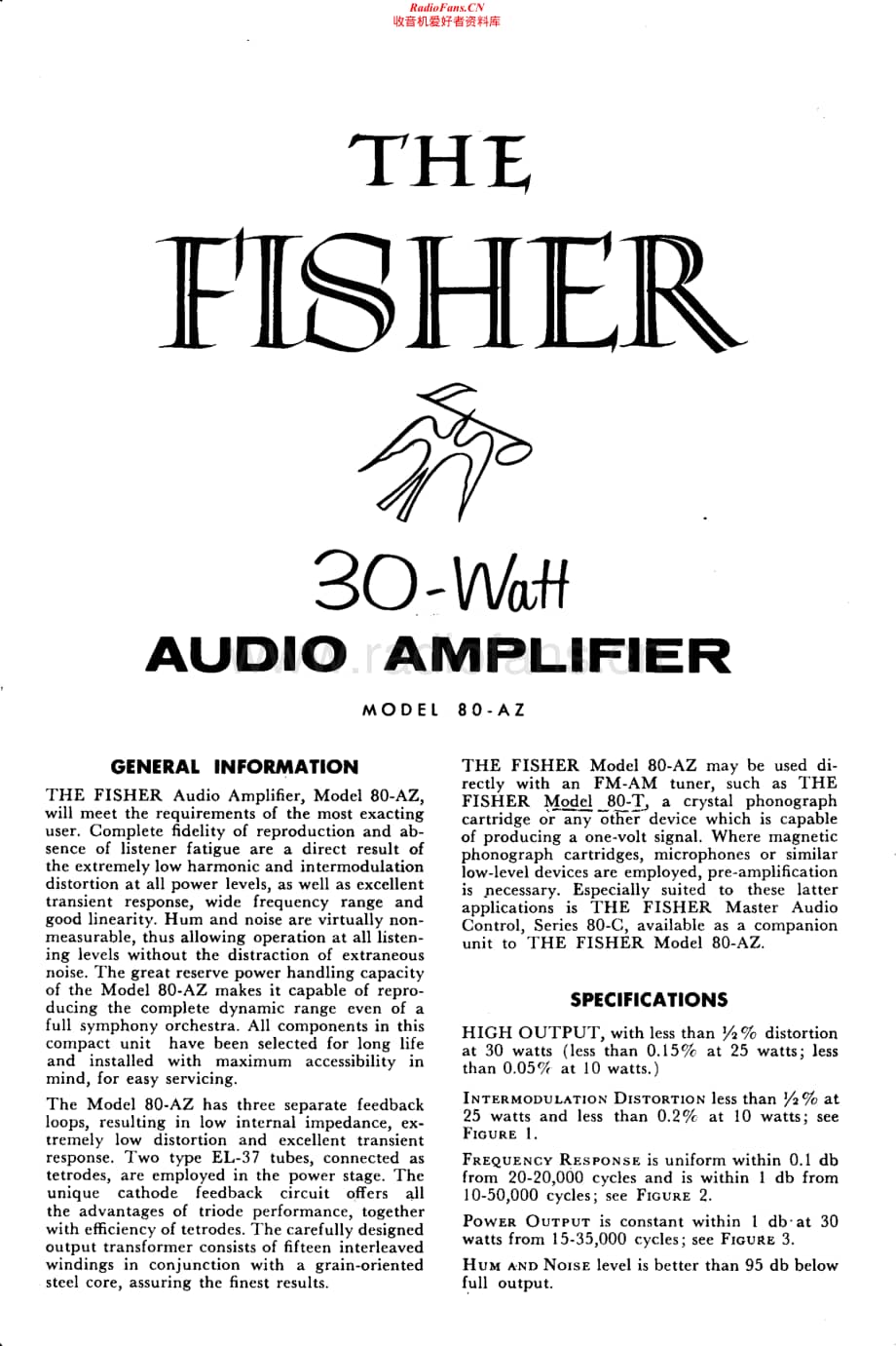 Fisher-80AZ-pwr-sm维修电路原理图.pdf_第2页