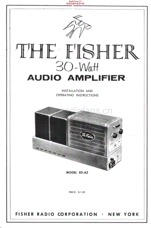 Fisher-80AZ-pwr-sm维修电路原理图.pdf