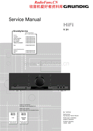 Grundig-V21-int-sm维修电路原理图.pdf